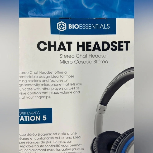 Bioessentials - PS5 Stereo Chat Headset - BNIB  🎧🎮 - Picture 3 of 8